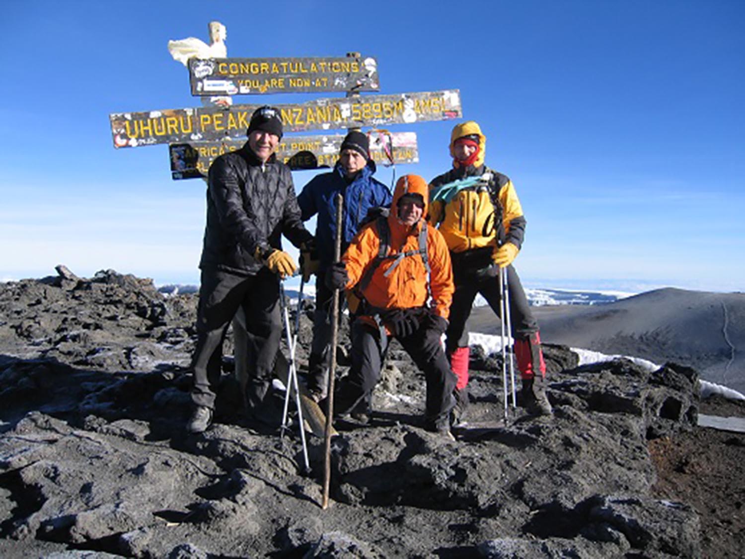 Expeditie overzicht - Kilimanjaro 2010